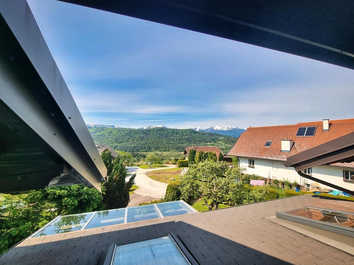Gaestehaus Auf Der Hoehe Keutschach am See Exterior foto